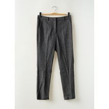 MNG - Pantalon droit noir en polyester - Femme - Taille 38 - Modz