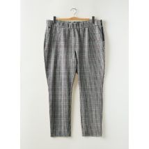 STREET ONE - Pantalon slim vert en polyester - Femme - Taille 48 - Modz