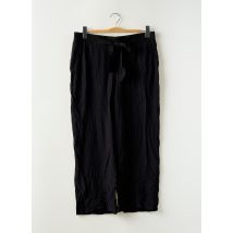 STREET ONE - Pantalon 7/8 noir en viscose - Femme - Taille 40 - Modz