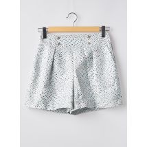 NAF NAF - Short bleu en polyester - Femme - Taille 36 - Modz