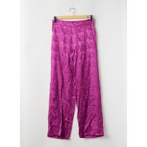 AMELIE & AMELIE - Pantalon large violet en viscose - Femme - Taille 36 - Modz