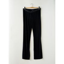 MOTEL - Pantalon droit noir en polyester - Femme - Taille 38 - Modz