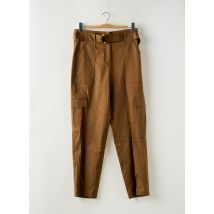 KOCCA - Pantalon cargo marron en coton - Femme - Taille 42 - Modz