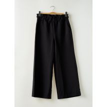 ZABAIONE - Pantalon large noir en polyester - Femme - Taille 40 - Modz