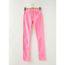 WOMAN BY URBANY - Jeans coupe slim rose en coton - Femme - Taille 34 - Modz