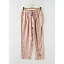 MANGO - Pantalon droit rose en viscose - Femme - Taille 38 - Modz