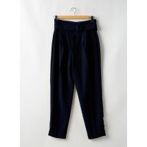 MANGO - Pantalon droit bleu en polyester - Femme - Taille 42 - Modz