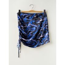 OLGA LEYERS - Jupe courte bleu en polyester - Femme - Taille 36 - Modz