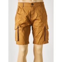 BRUCE & BUTLER - Bermuda marron en coton - Homme - Taille 42 - Modz