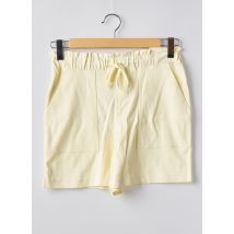 MNG - Short jaune en coton - Femme - Taille 36 - Modz
