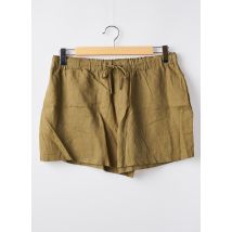 MNG - Short vert en lin - Femme - Taille 42 - Modz