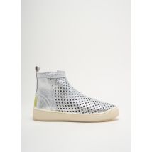 VADDIA - Baskets argent en cuir - Femme - Taille 37 - Modz