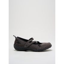 SKECHERS - Ballerines gris en textile - Femme - Taille 36 - Modz