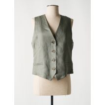 ANDAM - Gilet sans manche gris en tencel - Femme - Taille 40 - Modz
