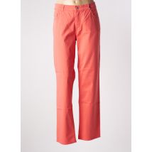 ANGELS - Pantalon droit orange en coton - Femme - Taille 48 - Modz