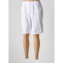 TBS - Bermuda blanc en coton - Femme - Taille 46 - Modz
