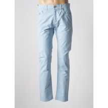 MCLASSICS - Pantalon droit bleu clair en coton - Homme - Taille W42 - Modz