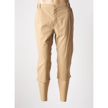 TBS - Pantacourt beige en coton - Femme - Taille 50 - Modz
