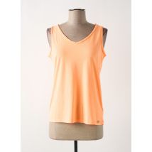 TIMEZONE - Débardeur orange en coton - Femme - Taille 34 - Modz