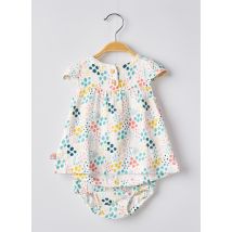 BOBOLI - Ensemble short blanc en coton - Fille - Taille TU - Modz