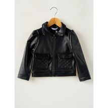 MAYORAL - Veste simili cuir noir en polyester - Fille - Taille TU - Modz
