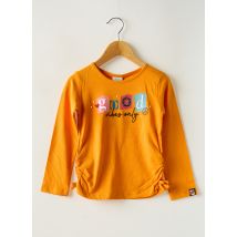BOBOLI - T-shirt orange en coton - Fille - Taille TU - Modz