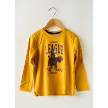 GARCIA - T-shirt jaune en coton - Garçon - Taille TU - Modz