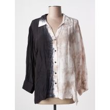NÜ - Chemisier noir en viscose - Femme - Taille 38 - Modz