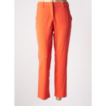 TOM TAILOR - Pantalon 7/8 orange en polyester - Femme - Taille 40 - Modz