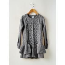 BOBOLI - Robe mi-longue gris en polyester - Fille - Taille TU - Modz