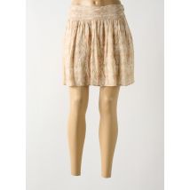 YAYA - Jupe courte beige en viscose - Femme - Taille 36 - Modz