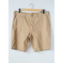 SUPERDRY - Bermuda beige en coton - Homme - Taille W38 - Modz