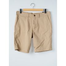 SUPERDRY - Bermuda beige en coton - Homme - Taille W34 - Modz