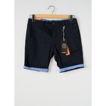 HAZE&FINN - Bermuda bleu en coton - Homme - Taille W29 - Modz