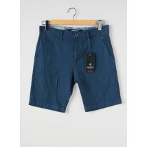 HAZE&FINN - Bermuda bleu en coton - Homme - Taille W29 - Modz