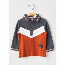 BOBOLI - Polo gris en coton - Garçon - Taille TU - Modz