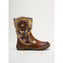 LAURA VITA - Bottes marron en textile - Fille - Taille 29 - Modz