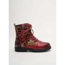 LAURA VITA - Bottines/Boots rouge en textile - Fille - Taille 29 - Modz