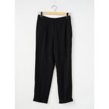 MANGO - Pantalon slim noir en polyester - Femme - Taille 38 - Modz
