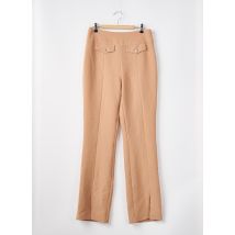 IRIS MITTENAERE FOR MORGAN - Pantalon droit beige en polyester - Femme - Taille 40 - Modz