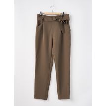 PLEASE - Pantalon 7/8 vert en polyester - Femme - Taille 42 - Modz