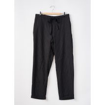 MANGO - Pantalon chino noir en polyester - Femme - Taille 40 - Modz