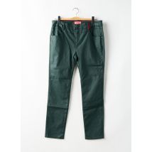 STREET ONE - Pantalon slim vert en viscose - Femme - Taille 48 - Modz