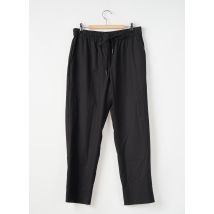 MANGO - Pantalon droit noir en polyester - Femme - Taille 38 - Modz