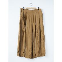 MANGO - Pantalon large marron en viscose - Homme - Taille 44 - Modz