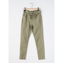 GARCIA - Pantalon slim vert en coton - Fille - Taille TU - Modz