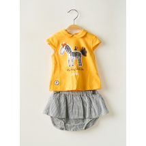BOBOLI - Ensemble pantalon jaune en coton - Fille - Taille TU - Modz