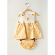 BOBOLI - Ensemble short jaune en coton - Fille - Taille TU - Modz