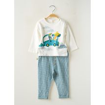 BOBOLI - Ensemble pantalon bleu en coton - Garçon - Taille TU - Modz