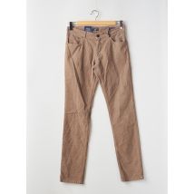 STATE OF ART - Pantalon slim marron en coton - Homme - Taille TU - Modz